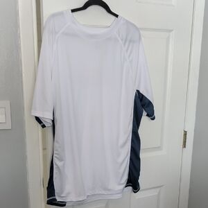 Kanu Surf White and Navy Short Sleeve Tee